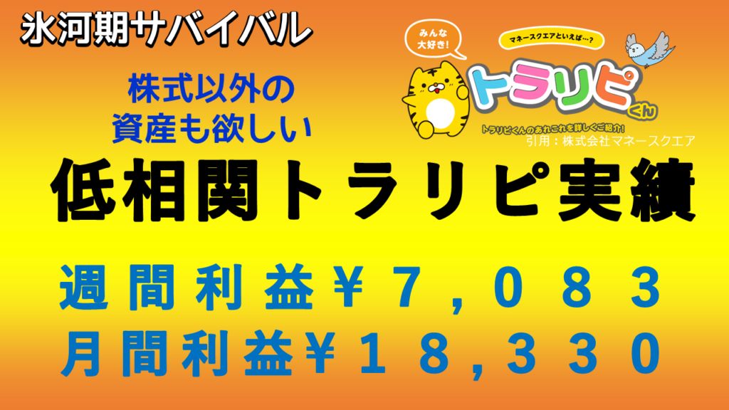 トラリピ実績_2023年8月4週目